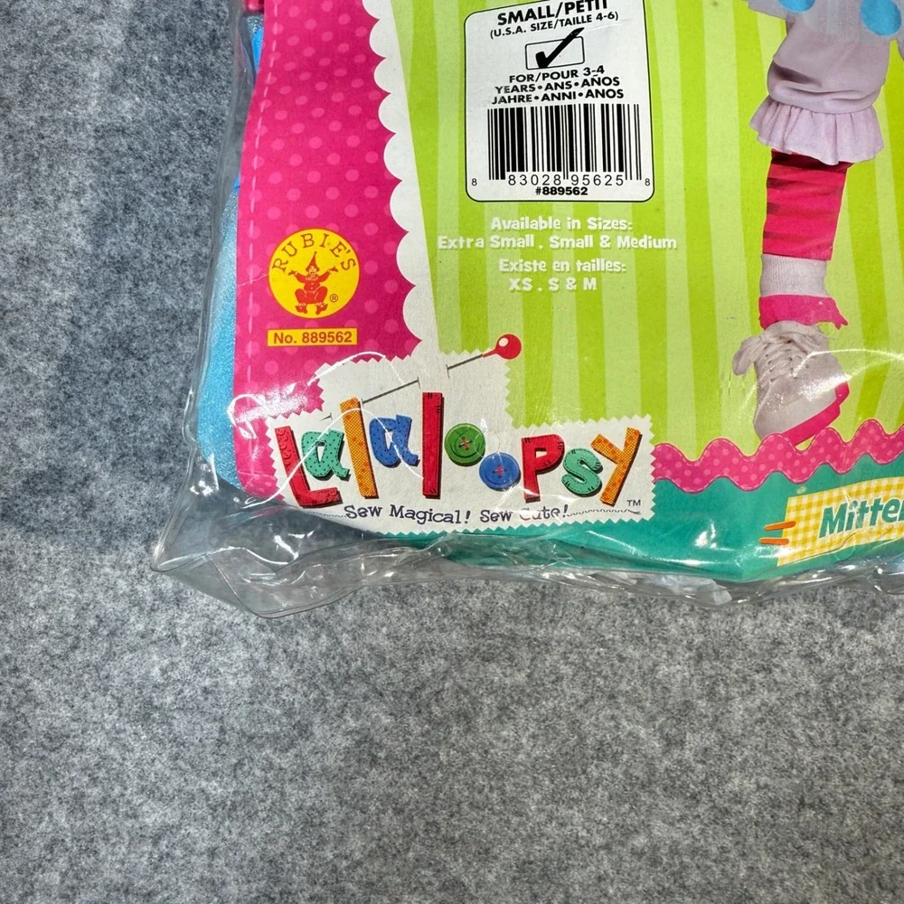 Lalaloopsy Mittens Fluff N Stuff Costume Child Small 4-6 Halloween Cosplay‎